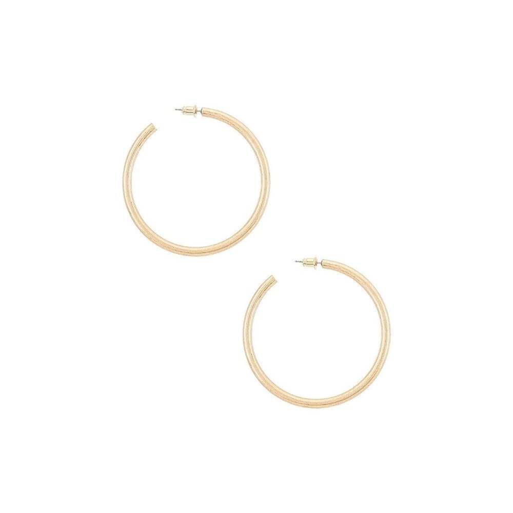 Casa Clara Pauline Hoop Gold Womens Size OS
